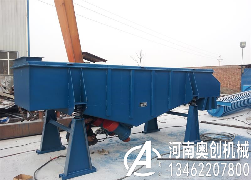 草料顆粒篩分分級專用直線振動篩的結構與安裝要求