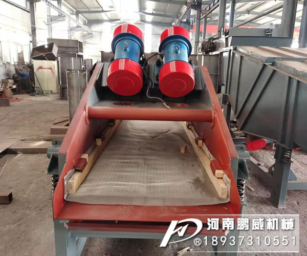 洗沙漿生產線脫水篩在生產種起到什么作用?